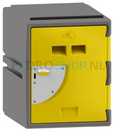 Cube locker FSP, 1-deurs, 46*38*45 cm, geel